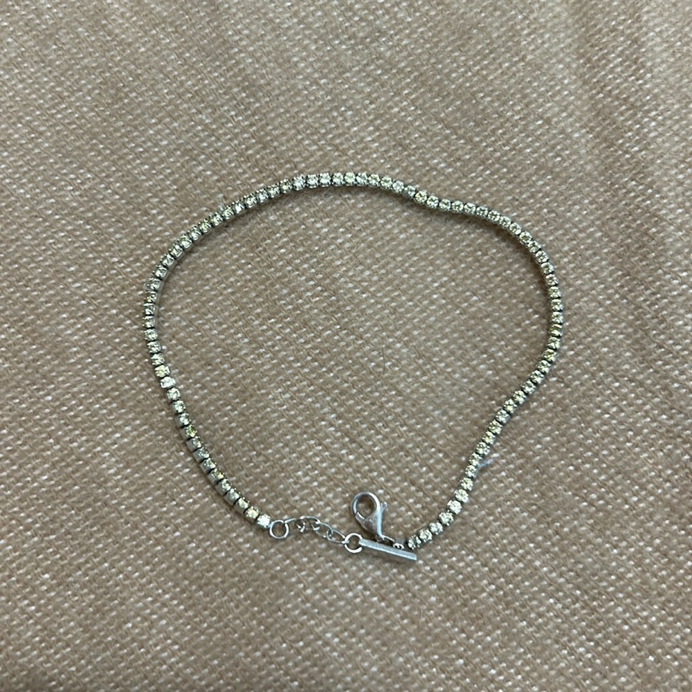 Dainty gold sparkly bracelet